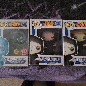 Funko Pop Emperor Palpatine Bundle